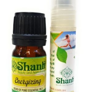 PURE ESSENTIAL OILS BLEND ENERGIZING, UPLIFTING EFFECT.